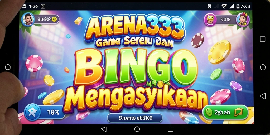Tampilan seru gameplay Bingo di ARENA333.