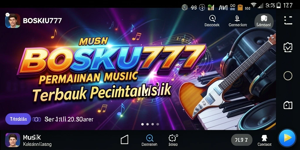 Tampilan gameplay BOSKU777 yang menarik dan penuh warna.