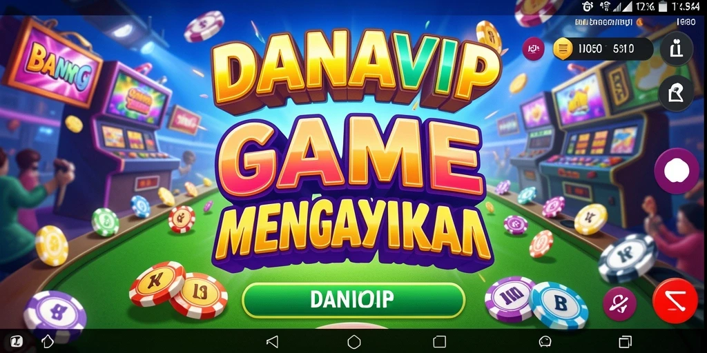 Tampilan menarik gameplay Bingo di DANAVIP dengan antarmuka yang interaktif.
