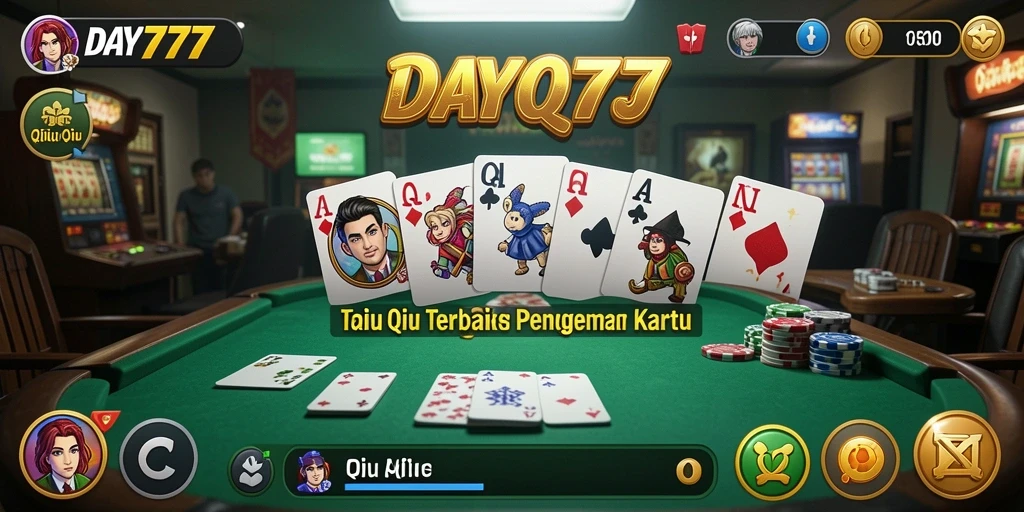 Screenshot dari gameplay QiuQiu yang seru dan interaktif.