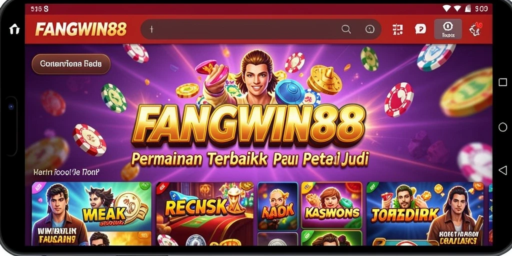 Tampilan gameplay mendebarkan di FANGWIN88 dengan grafik bermain Kasino.