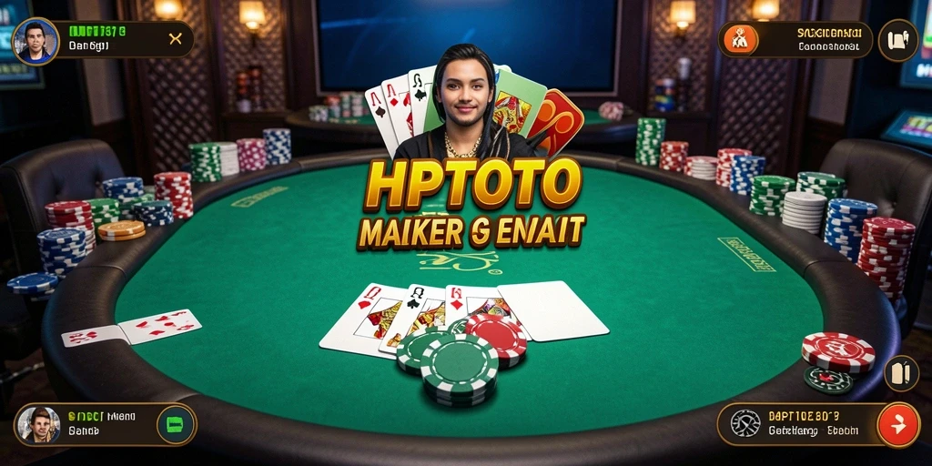 Screenshot HPTOTO menunjukkan gameplay seru dan interaktif dalam permainan poker.