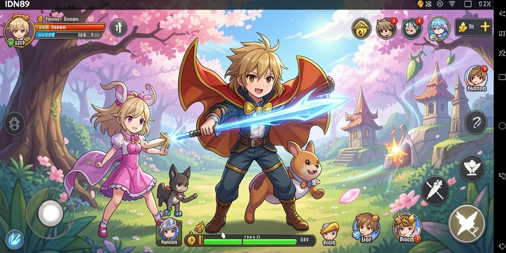 Tampilan gameplay IDN89 yang menarik dan mengasyikan.