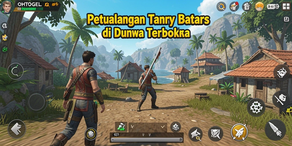 Tampilan gameplay OHTOGEL yang menakjubkan di dunia terbuka.