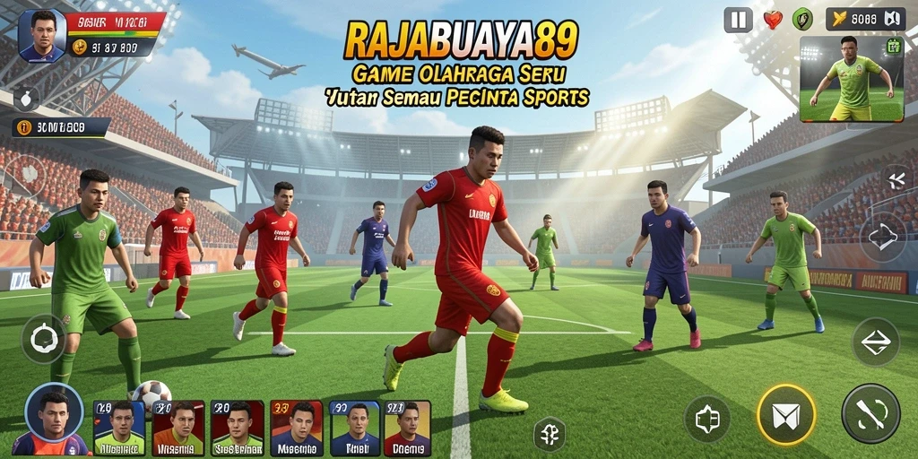 Tampilan menarik dari gameplay RAJABUAYA89 yang penuh tantangan olahraga.