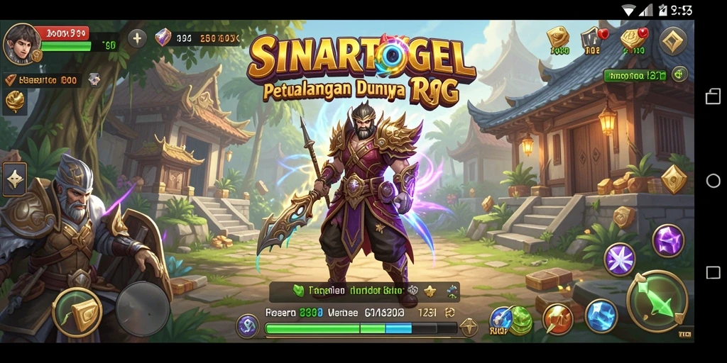 Tampilan permainan SINARTOGEL yang mendebarkan dengan petualangan RPG yang menarik.