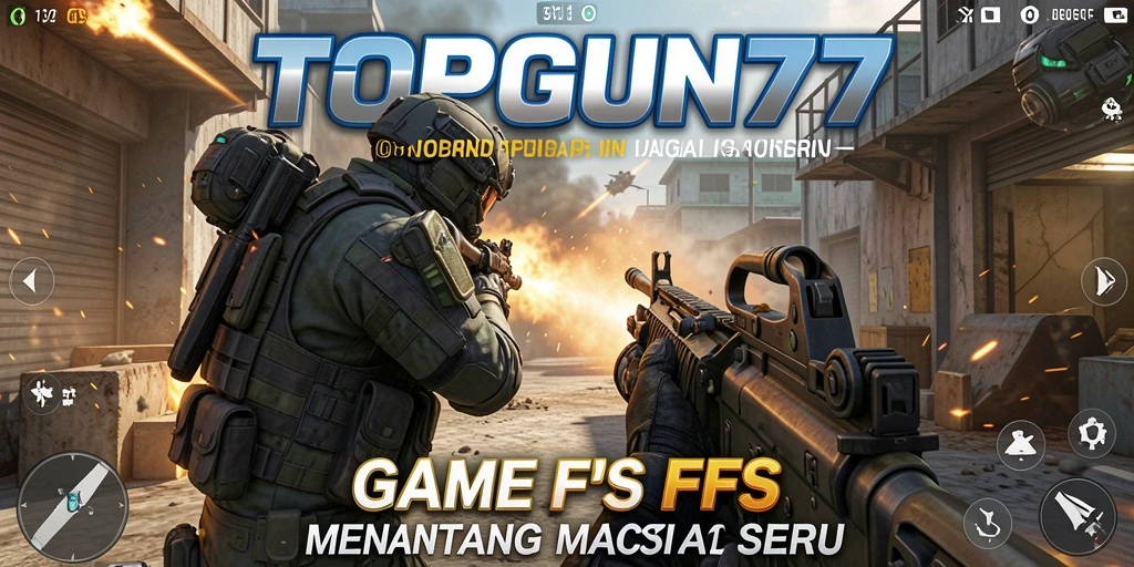 Tampilan aksi seru dalam gameplay TOPGUN77 yang menegangkan.