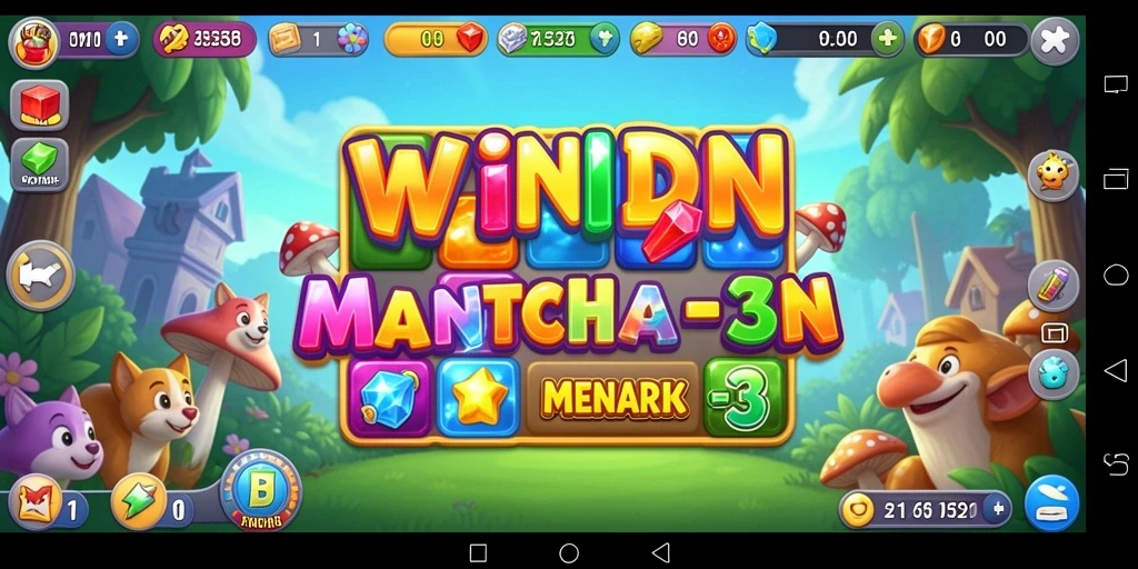 Gameplay seru dan berwarna dalam WINIDN, siap menghibur Anda.