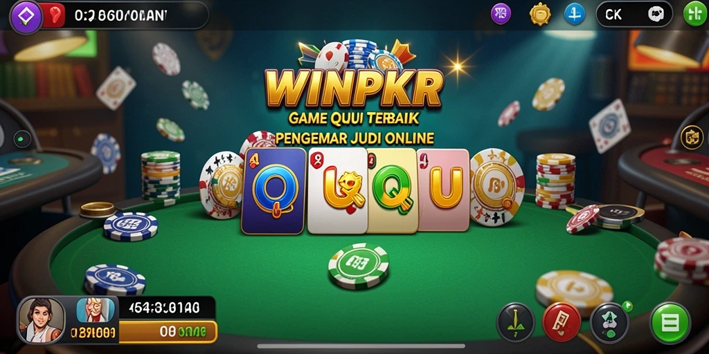 Tampilan gameplay seru dan kompetitif dalam QiuQiu.